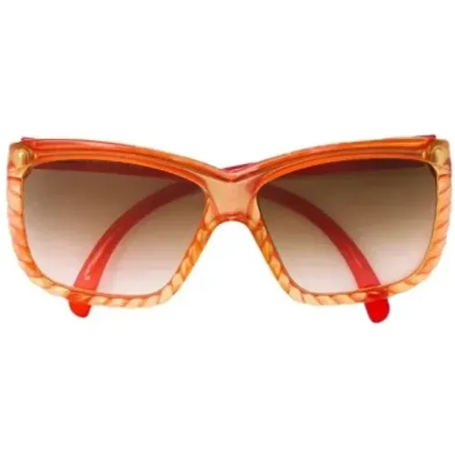 Pre-owned Accessories, female, , Size: ONE SIZE Pre-owned Acetate sunglasses - Dior Vintage - Modalova