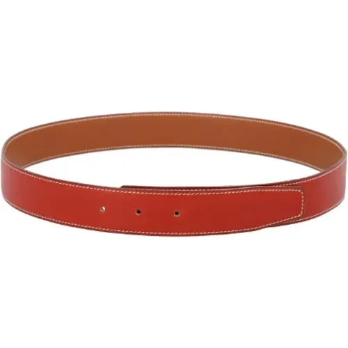 Pre-owned Belts, female, , Size: ONE SIZE Pre-owned Leather belts - Hermès Vintage - Modalova