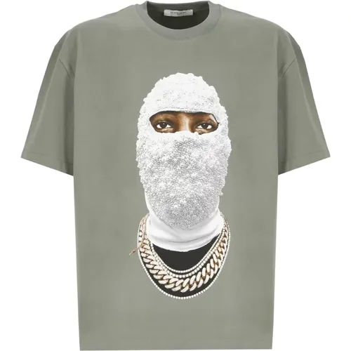 Cotton T-shirt with Print , male, Sizes: M - IH NOM UH NIT - Modalova