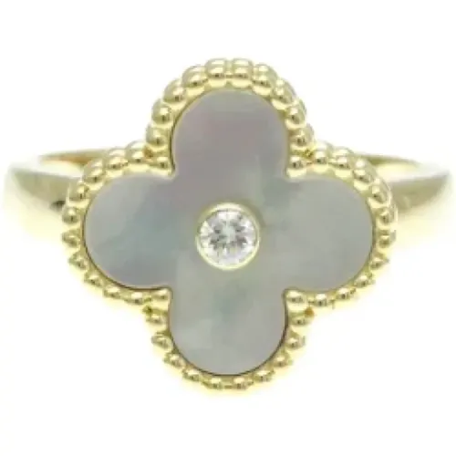 Pre-owned Jewellery, female, , Size: ONE SIZE Pre-owned Gold rings - Van Cleef & Arpels Pre-owned - Modalova