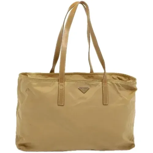 Pre-owned Tote Bags, female, , Size: ONE SIZE Pre-owned Nylon prada-bags - Prada Vintage - Modalova