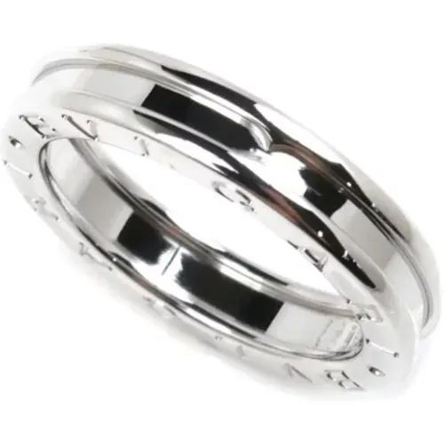 Pre-owned Jewellery, female, , Size: ONE SIZE Pre-owned Silver rings - Bvlgari Vintage - Modalova