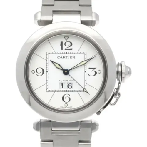 Pre-owned Watches, male, , Size: ONE SIZE Pre-owned Linen watches - Cartier Vintage - Modalova