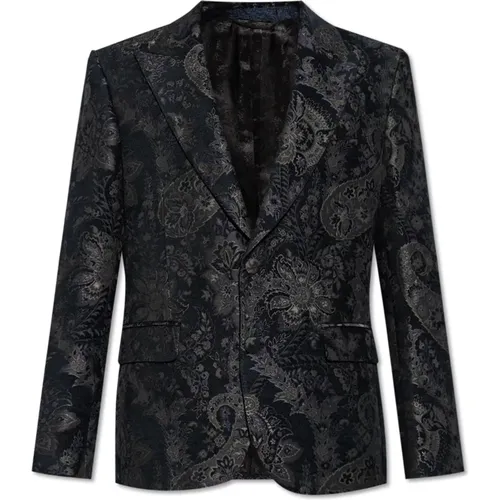 Blazers, male, , Size: M Patterned blazer - ETRO - Modalova