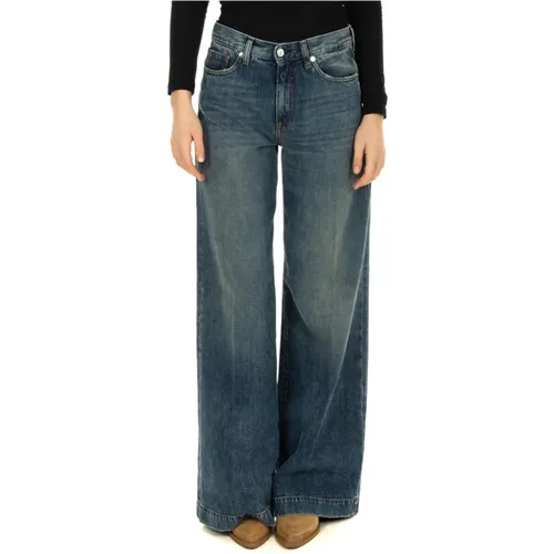 Wide Leg Denim Jeans , female, Sizes: W27 - Nine In The Morning - Modalova