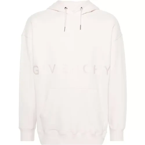 Hoodies, male, , Size: M Logo Print Hooded Sweater - Givenchy - Modalova