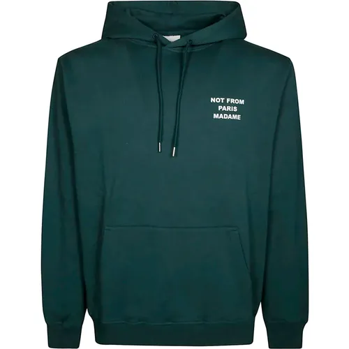 Cool Hoodie with Catchy Slogan , male, Sizes: M, S, XL - Drole de Monsieur - Modalova