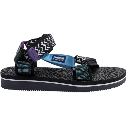 Flat Sandals, male, , Size: 5 US Flat Strap Sandals - Suicoke - Modalova