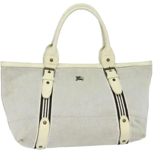 Pre-owned Tote Bags, female, , Size: ONE SIZE Pre-owned Canvas totes - Burberry Vintage - Modalova