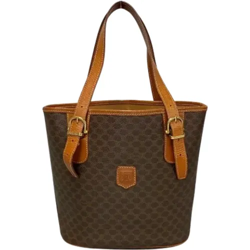 Pre-owned Leather totes , female, Sizes: ONE SIZE - Celine Vintage - Modalova