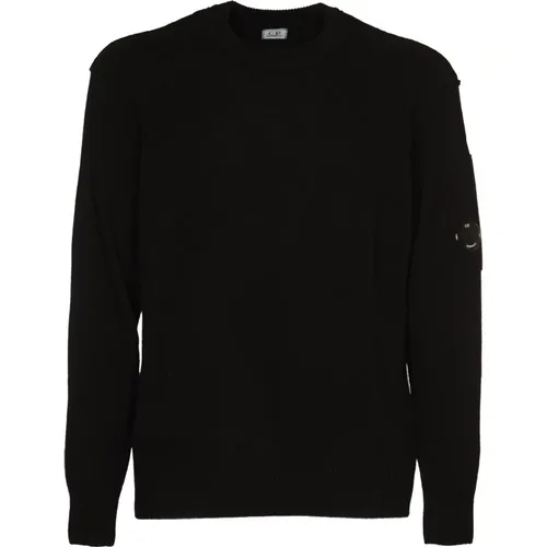 Lambswool Crew Neck Sweater , male, Sizes: XL, L, S, M, 2XL - C.P. Company - Modalova