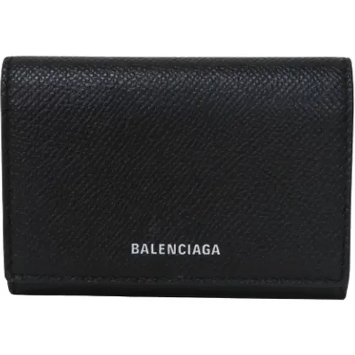 Pre-owned Wallets, female, , Size: ONE SIZE Pre-owned Leather wallets - Balenciaga Vintage - Modalova