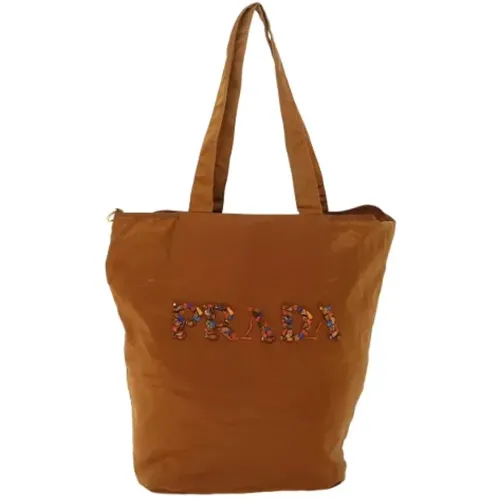 Pre-owned Tote Bags, unisex, , Size: ONE SIZE Pre-owned Fabric prada-bags - Prada Vintage - Modalova