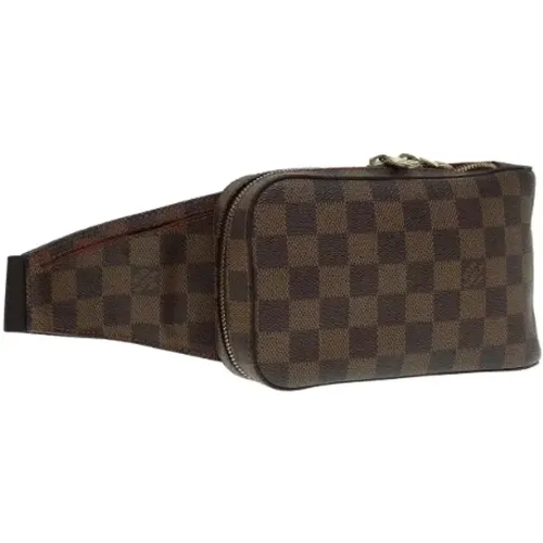 Pre-owned Belt Bags, female, , Size: ONE SIZE Pre-owned Canvas shoulder-bags - Louis Vuitton Vintage - Modalova