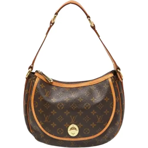 Pre-owned Coated canvas handbags , female, Sizes: ONE SIZE - Louis Vuitton Vintage - Modalova