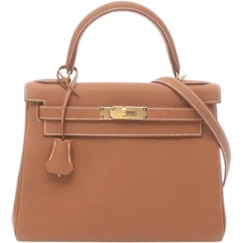 Pre-owned Leather handbags , female, Sizes: ONE SIZE - Hermès Vintage - Modalova