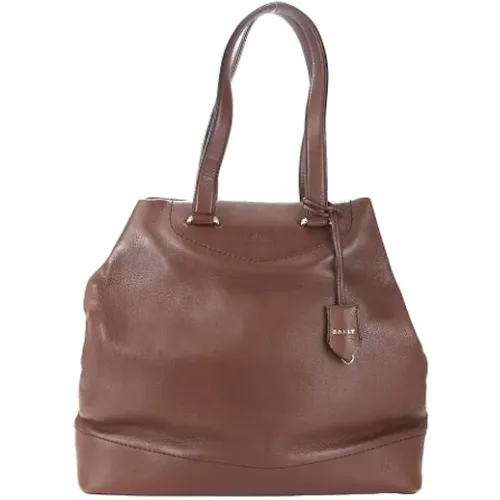 Pre-owned Leder schultertasche - Bally Pre-owned - Modalova