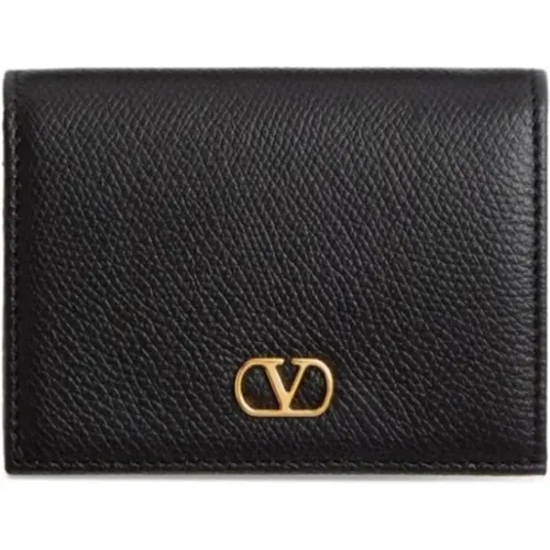 Wallets & Cardholders, female, , Size: ONE SIZE V-Logo Signature Flap Wallet - Valentino Garavani - Modalova