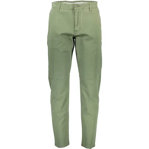 Grüne Herren-Slim-Fit-Hose mit Taschen , Herren, Größe: W31 L32 - Dockers - Modalova