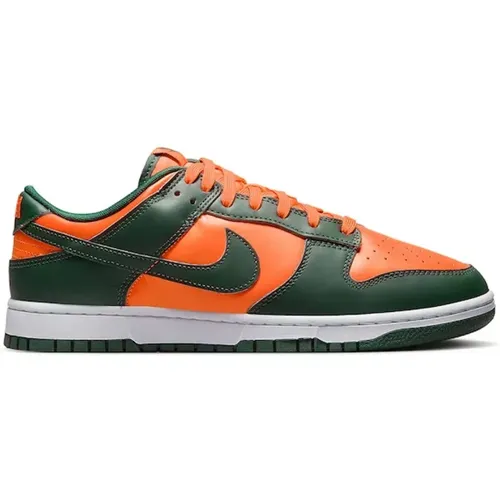 Retro Dunk Low Miami Hurricanes , Herren, Größe: 39 EU - Nike - Modalova