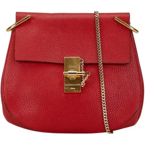 Pre-owned Cross Body Bags, female, , Size: ONE SIZE Pre-owned Leather shoulder-bags - Chloé Pre-owned - Modalova