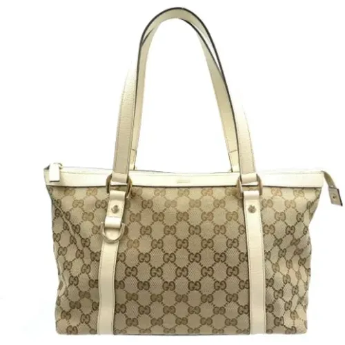 Pre-owned Tote Bags, female, , Size: ONE SIZE Pre-owned Fabric gucci-bags - Gucci Vintage - Modalova