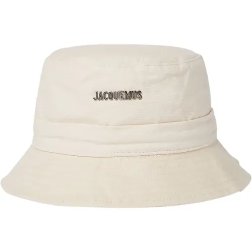 Le bob Gadjo Knotted Bucket Hat , female, Sizes: 60 CM, 58 CM - Jacquemus - Modalova