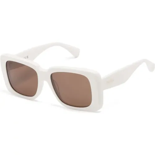 Elegante Sonnenbrille für den täglichen Gebrauch , Damen, Größe: 53 MM - Max Mara - Modalova