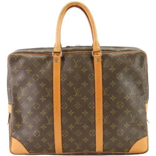 Pre-owned Canvas louis-vuitton-bags , male, Sizes: ONE SIZE - Louis Vuitton Vintage - Modalova