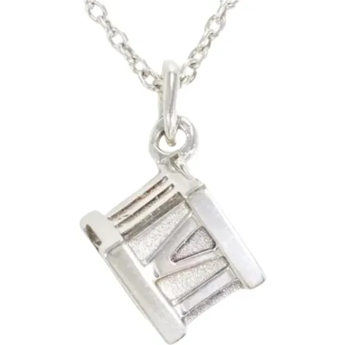 Pre-owned Jewellery, female, , Size: ONE SIZE Pre-owned Silver necklaces - Tiffany & Co. Pre-owned - Modalova