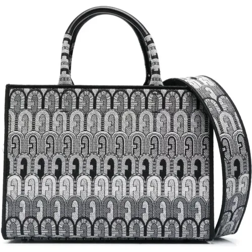 Grey Toni Tote Bag , female, Sizes: ONE SIZE - Furla - Modalova