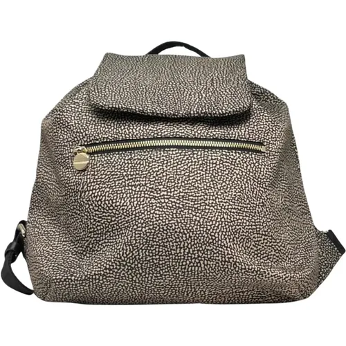 Medium Backpack , female, Sizes: ONE SIZE - Borbonese - Modalova