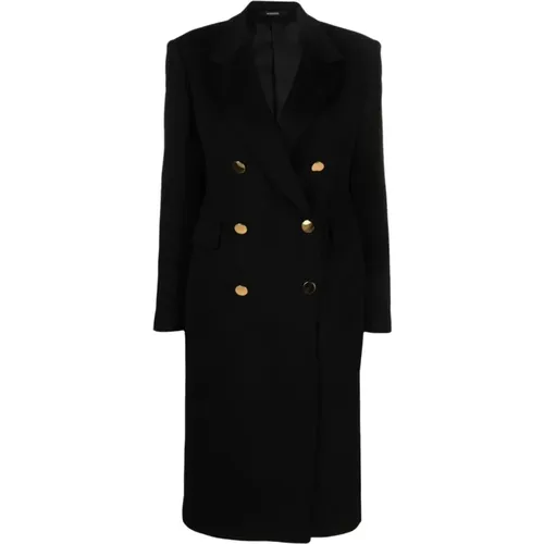 Double-Breasted Meryl Coat , female, Sizes: M - Tagliatore - Modalova