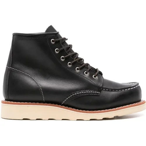 Leather Lace-Up Ankle Boots , female, Sizes: 4 UK, 4 1/2 UK, 3 1/2 UK - Red Wing Shoes - Modalova