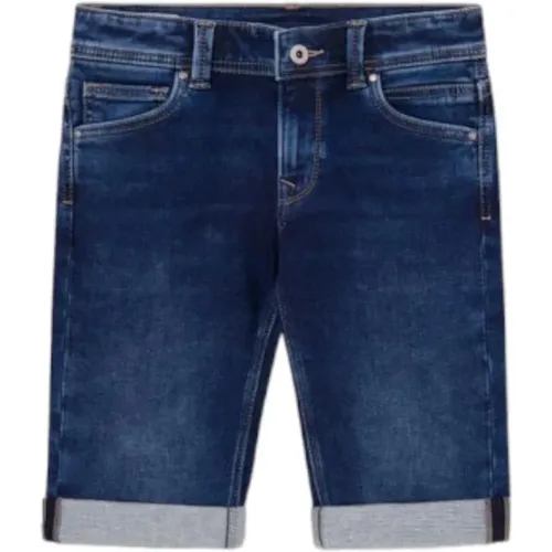 Slim Gymdigo Denim Bermuda Shorts - Pepe Jeans - Modalova