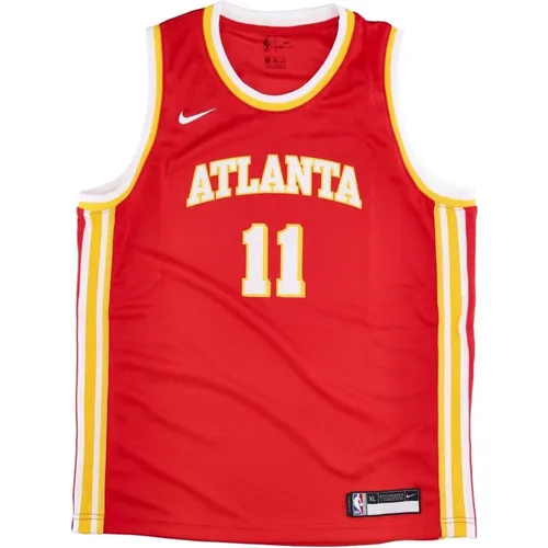 Sportswear, male, , Size: XL Atlanta Hawks Basketball Tank Top - Nike - Modalova