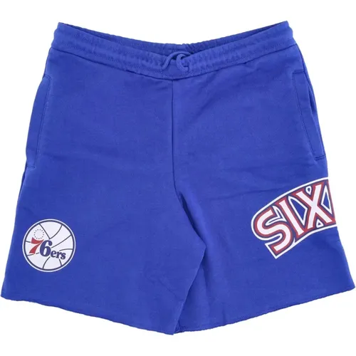 Casual Shorts, male, , Size: L NBA Game Day Shorts French Terry - Mitchell & Ness - Modalova