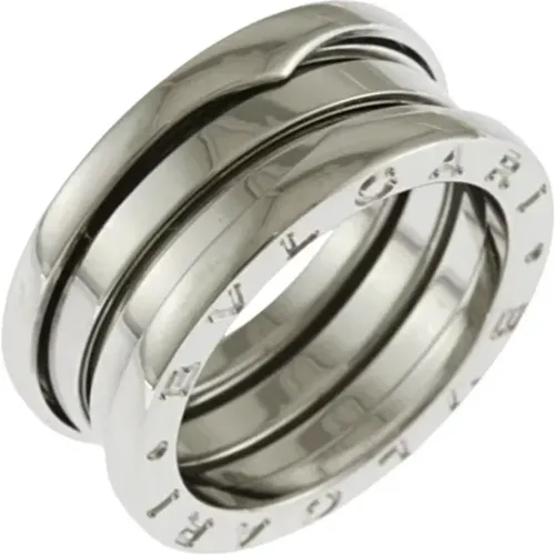 Pre-owned Jewellery, female, , Size: ONE SIZE Pre-owned Silver rings - Bvlgari Vintage - Modalova