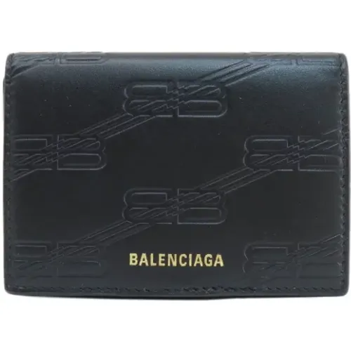 Pre-owned Wallets, female, , Size: ONE SIZE Pre-owned Leather wallets - Balenciaga Vintage - Modalova