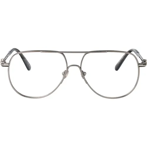 Glasses, male, , Size: 56 MM Optical Eyewear - Moncler - Modalova