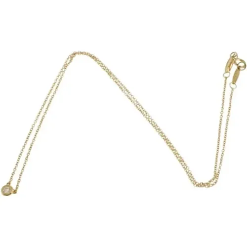 Pre-owned Jewellery, female, , Size: ONE SIZE Pre-owned Rose Gold necklaces - Tiffany & Co. Pre-owned - Modalova