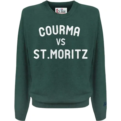 Courma vs St. Moritz Sweater , male, Sizes: XL - MC2 Saint Barth - Modalova