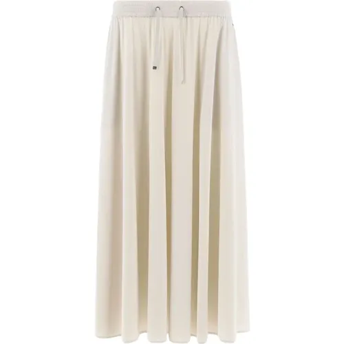 Light Nylon Stretch Skirt , female, Sizes: M, XS, S - Herno - Modalova