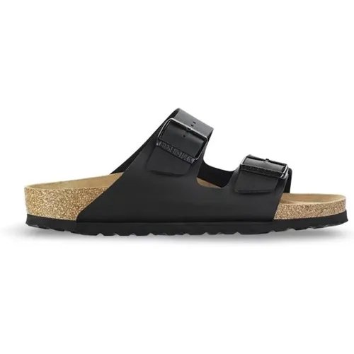 Schwarze Arizona Sandalen , Herren, Größe: 43 EU - Birkenstock - Modalova