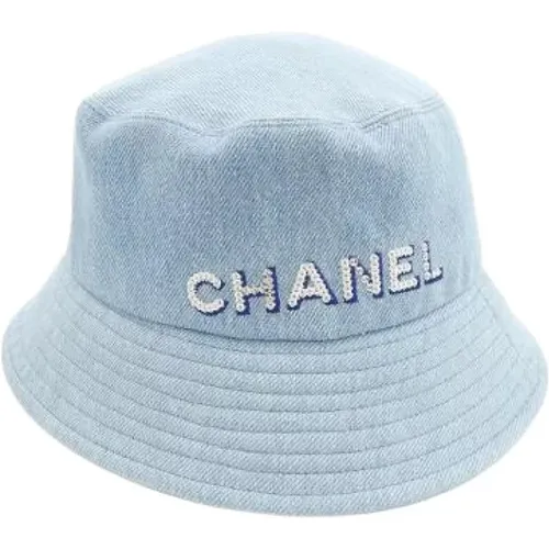 Pre-owned Accessories, male, , Size: ONE SIZE Pre-owned Fabric hats - Chanel Vintage - Modalova