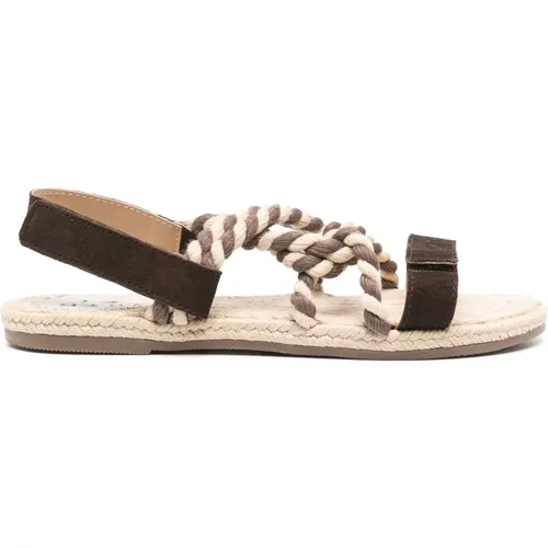 Yucatan Rope Sandals , female, Sizes: 8 UK, 5 UK, 6 UK - Manebí - Modalova