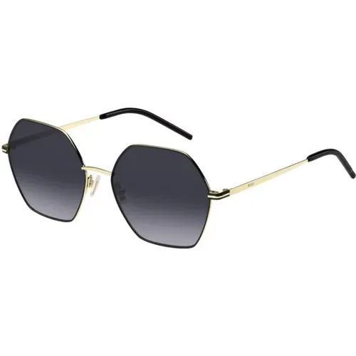 Black Gold Sunglasses for Women , female, Sizes: 57 MM - Hugo Boss - Modalova