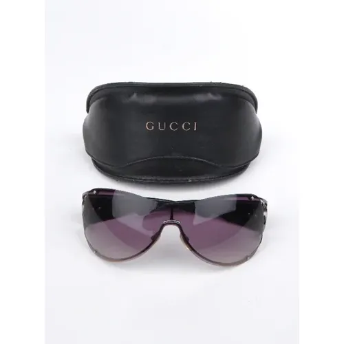 Pre-owned Accessories, female, , Size: ONE SIZE Acetate Sunglasses, Good Condition - Gucci Vintage - Modalova