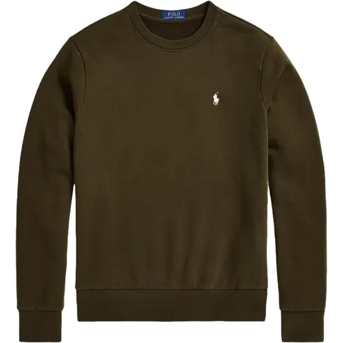 Grüner Pullover Girocollo Langarm - Ralph Lauren - Modalova