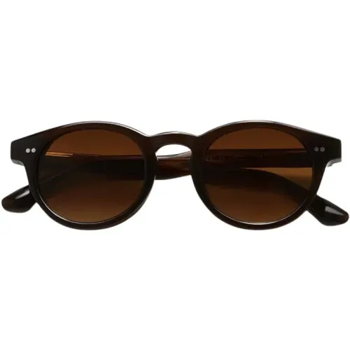 Sunglasses, unisex, , Size: ONE SIZE Vintage-inspired Oval Sunglasses - CHiMi - Modalova